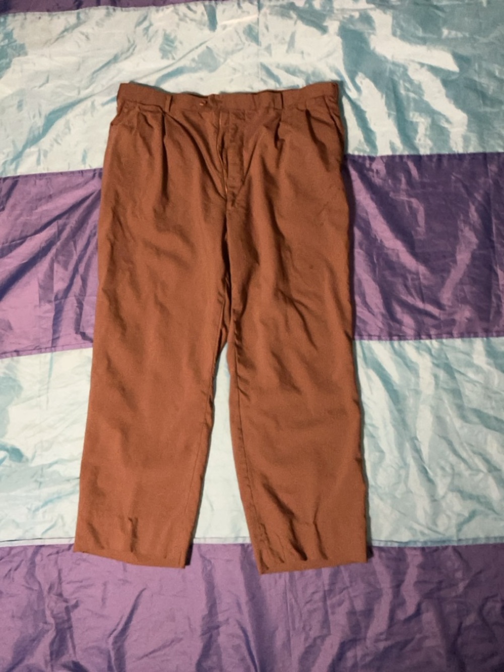 Men's Casual Green Pants - Classic Straight Fit